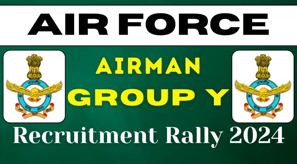 Airforce Airman Group Y Recruitment Rally 2024