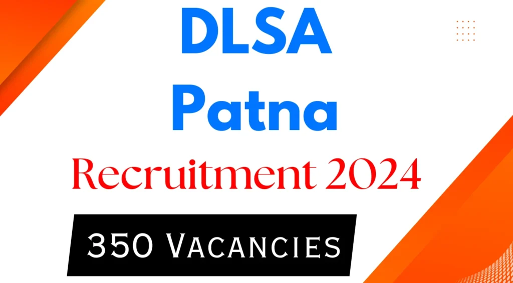 DLSA Patna Recruitment 2024