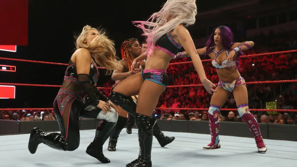 Alexa Bliss Stuns in Epic Fatal 4-Way Match on WWE Raw!