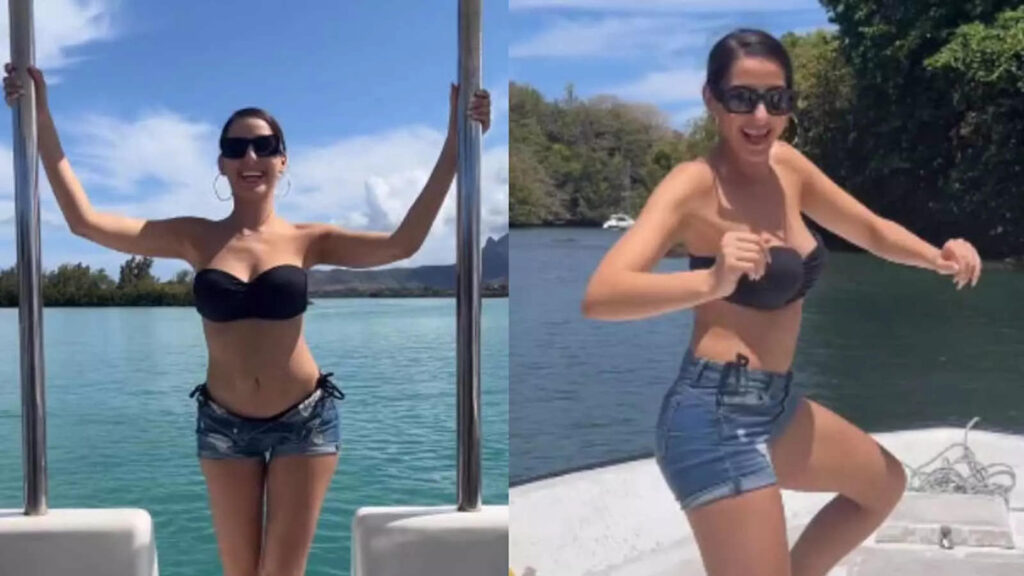 Nora Fatehi flaunts her perfect bikini body with killer dance moves