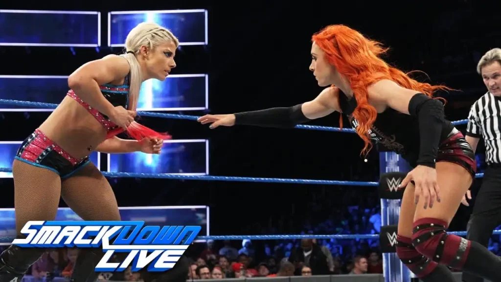 Becky Lynch vs. Alexa Bliss – SmackDown Women’s Championship Match